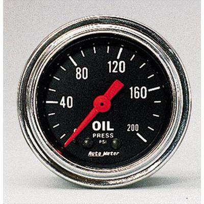 Auto Meter Traditional Chrome Mechanical Oil Pressure Gauge - 2422